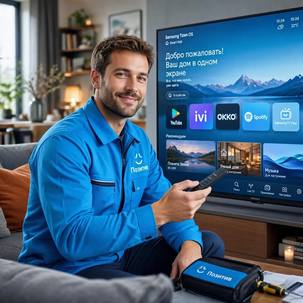 Настройка Smart TV в Зеленоградске