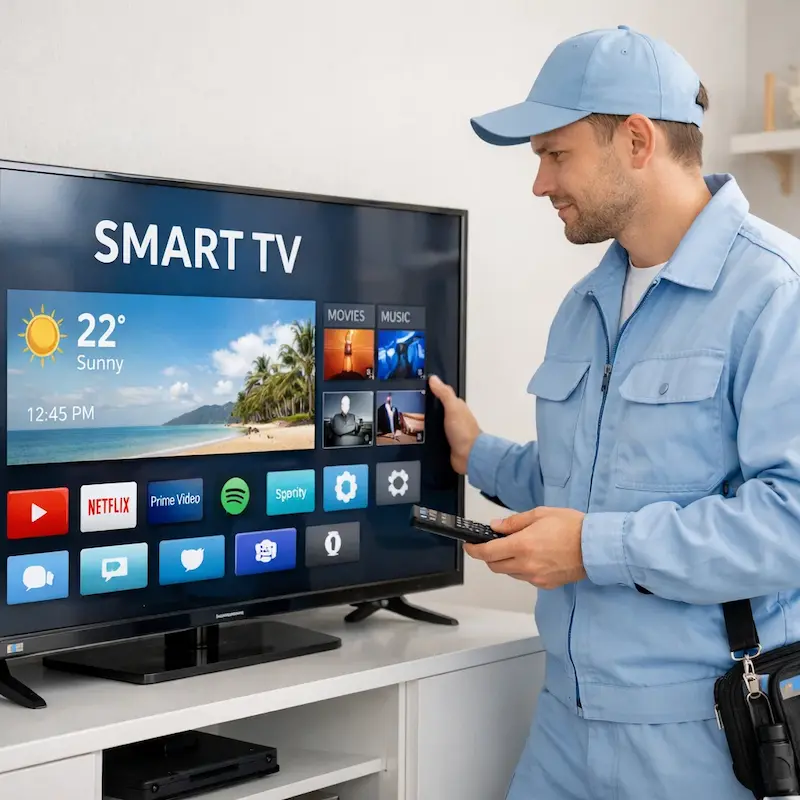 Настройка Smart TV в Зеленоградске