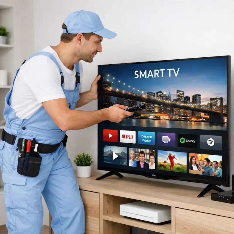 Как вызвать мастера для настройки Smart TV в Зеленоградске