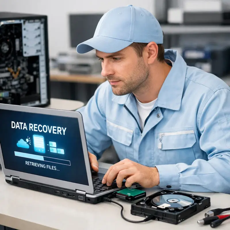 Восстановление данных и файлов в Зеленоградске