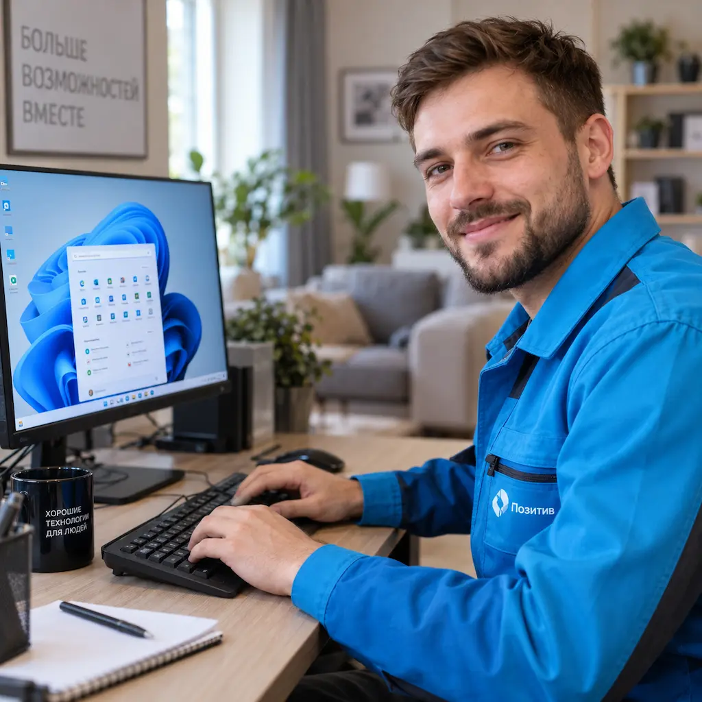 Настройка Windows в Зеленоградске на дому