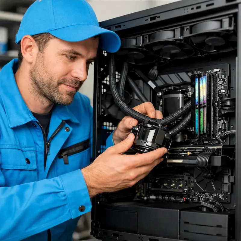 Установка СЖО на ПК в Зеленоградске