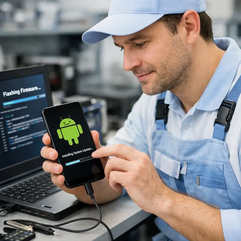 Перепрошить телефон в Зеленоградске