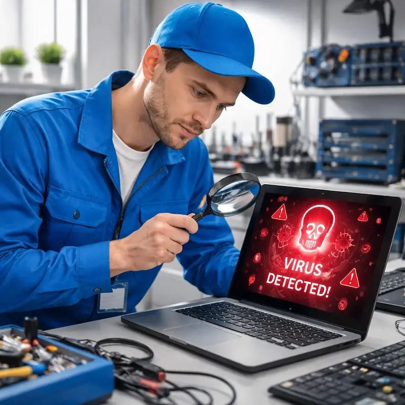 Поиск компьютерных вирусов в Зеленоградске