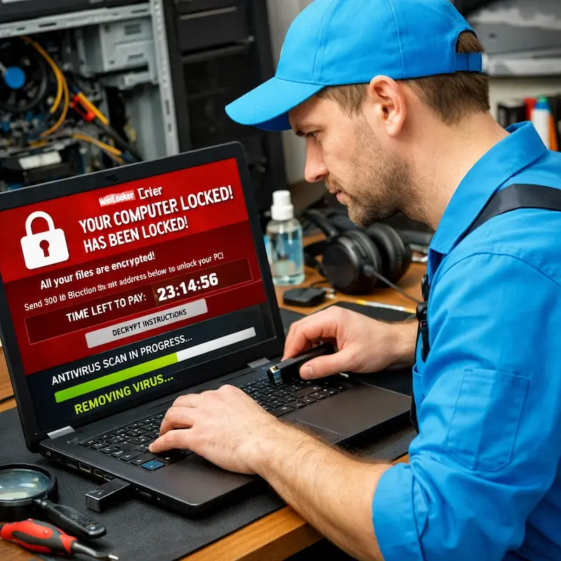 Удалить винлокер в Зеленоградске